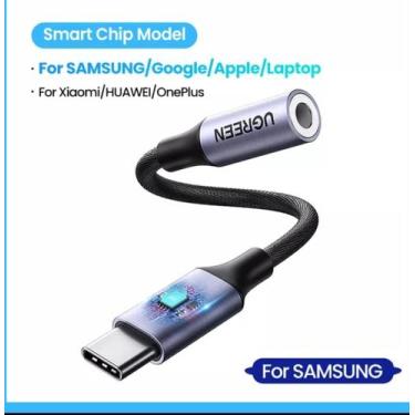 Imagem de Ugreen Adaptador Fone Ouvido Usb C Para Jack 3,5 Mm P2 Dac