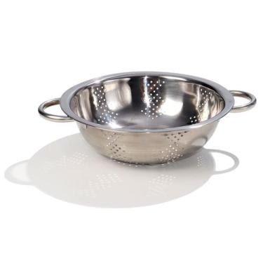 Imagem de Escorredor de Massa Inox 26X9,1CM leve e Resistente Caerus - Akash Imp