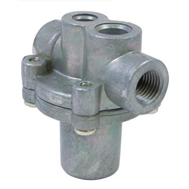 Imagem de Tectran Válvula de proteção de pressão de freio a ar TV31000 | Defenda contra vazamento de ar no sistema auxiliar | Modelo MDP | Operação aberta de 65 8 psi | Porta de 0,6 cm