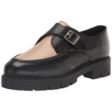 Imagem de Seychelles Mocassim feminino Catch Me Monk-Strap, Preto/natural, 38