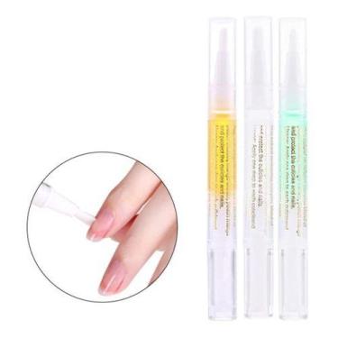 Imagem de Kit 10 Canetas Óleo Gel Hidrata Revitaliza Cutículas Unhas - NOVO SÉCU