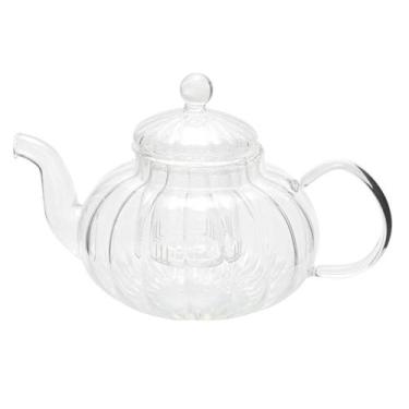 Imagem de Chaleira de Vidro Borossilicato 800ml Canelada Classic - Lyor
