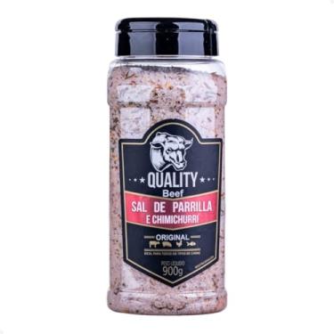 Imagem de Sal de Parrilla Quality Beef - Diversas Variedades para Churrasco Gourmet (Alecrim e Hortelã, Alho, Chimichurri, Lemon Pepper, Pimenta do Reino, e Mais) (Chimichurri 900g)