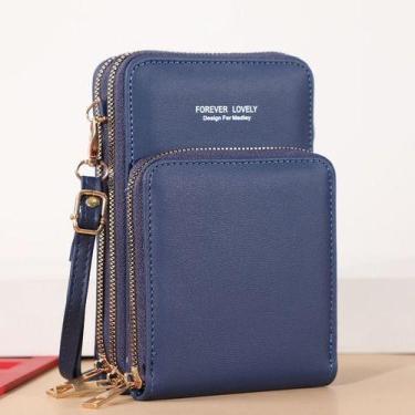 Imagem de Bolsa E Carteira Feminina Com Alça E Porta Celular Da Moda - Tem Tudo 