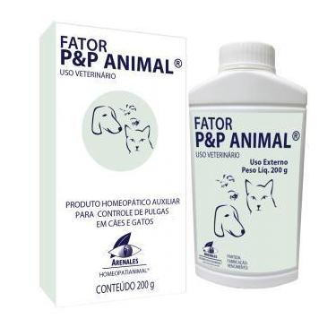 Imagem de Fator P&P Animal Talco - Arenales Homeopatia Animal - Talco AntiPulgas