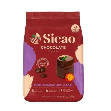 Imagem de Chocolate Sicao Nobre Meio Amargo - Gotas 2,05KG - Barry Callebaut