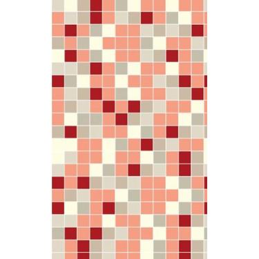 Imagem de Papel de Parede Adesivo Banheiro Pastilha Vermelho PA 03 - IC DECOR