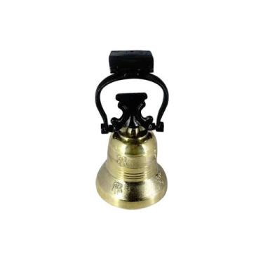 Imagem de Sino Bronze Base Em Ferro Para Sítio, Capela, 16x28cm Nº3 - Mard Metai