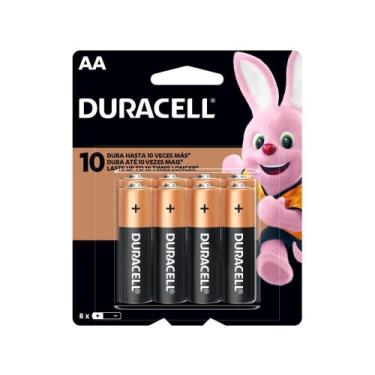 Imagem de Pilha AA Alcalina 8 Unidades - Duracell