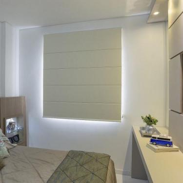 Imagem de Persiana Romana (2,40Lar. x 2,25Alt.) Blackout Creme - Vogaflex, 0