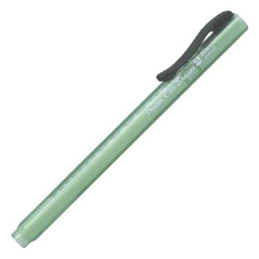 Imagem de Caneta Borracha PENTEL Clic Eraser 2 Transparente, Verde