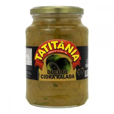 Imagem de Doce de Cidra Ralada Pote de Vidro 650g - Tatitânia