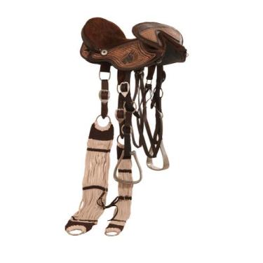 Imagem de Arreio Cutuco Ferragens Em Inox Completo Direto Da Fabrica - Arreios M