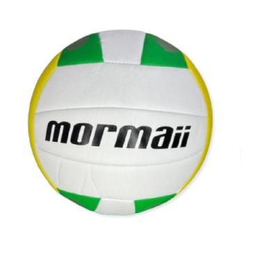 Imagem de Bola de volei de quadra aero mormaii tm-5 - vq-520, Amarelo, Verde