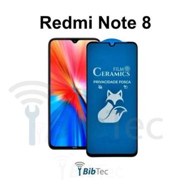 Imagem de Película Fosca Privacidade Para Redmi Note 8 - LXL