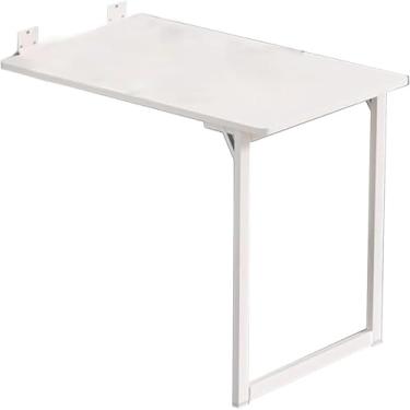 Imagem de Mesas de folhas suspensas, mesa dobrável montada na parede, mesa dobrável para parede, mesa de jantar dobrável, mesa de madeira com pernas de apoio, mesa de parede de cozinha, lavanderia, restaurante,