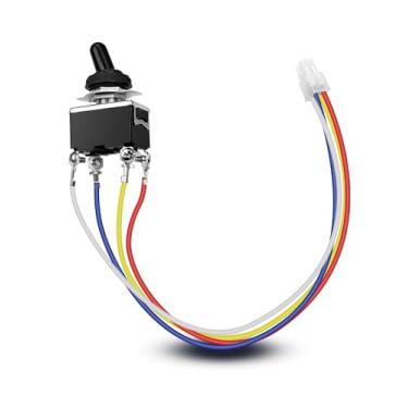 Imagem de HUQUZN Interruptor de corrida/reboque de carrinho de golfe com fios de conexão adequado para EZGO Electric 1994-Up TXT DCS PDS substitui 633114 73125G01 CON-059, não adequado para modelos de carrinho
