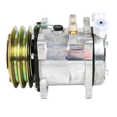 Imagem de Compatível com Sanden 507 5H11 SD5H11 SD507 Auto Car Ar condicionado Compressor AC 12V 24V(12 V)
