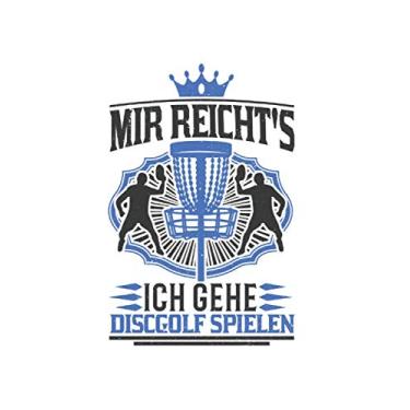 Imagem de Discgolf Notizbuch: Mir reicht's Ich gehe Discgolf spielen Disk Golf Spieler / 6x9 Zoll / 120 linierte Seiten