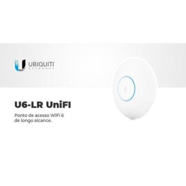 Imagem de Ubiquiti Unifi U6-LR AP Ac 4X4 Wifi 6 2.4/5.0GH