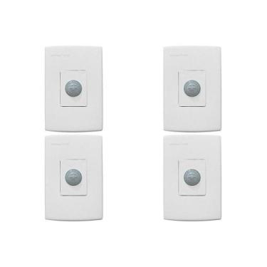 Imagem de Kit C/4 - Sensor De Presenca + Fotocelula Qualitronix Emb...