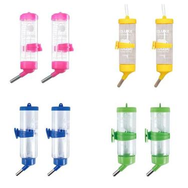 Imagem de Bebedouro de Hamster Furao Rato 125ml Kit 2 unidades Cor Sortida Porqu