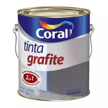 Imagem de Esmalte Grafite Coral 3,6L, Cinza Médio