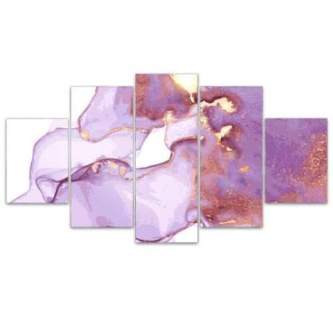 Imagem de Quadro Decorativo em Mosaico MDF Mármore 15 115x60cm - Império da Impr