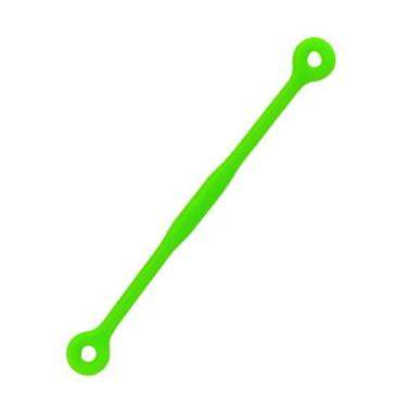 Imagem de Antivibrador Silicone p/Raquete Tênis/Squash tipo Cobrinha - DT, Verde