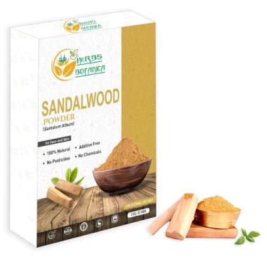Imagem de Sândalo em Pó Orgânico Herbs Botanica Chandan - 60ml