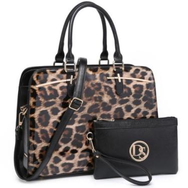 Imagem de Bolsa Dasein Fashion Fashion Women Fashion, conjunto de 2 peças com ca