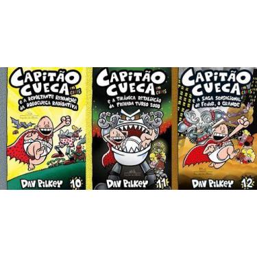 Imagem de Capitão Cueca Do Volume 10 Ao 12 - Dav Pilkey - COMPANHIA DAS LETRAS