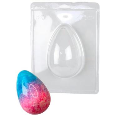 Imagem de Forma 3 Partes Ovo de Páscoa 250g Molde p/Chocolate