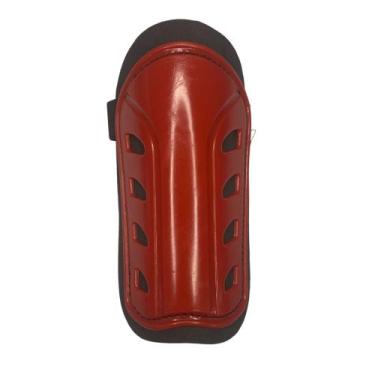 Imagem de Caneleira sem Tornozeleira  Futebol -Infantil  - VMBSPORTS, Vermelho