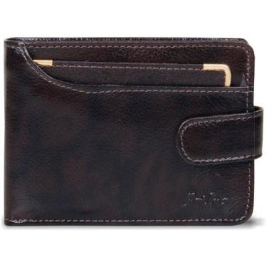 Imagem de Carteira Couro Masculina com Ponteira Artlux 220, Cafe