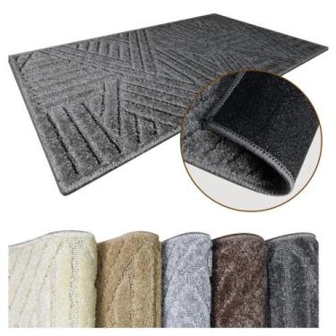 Imagem de 1 Tapete Banheiro Antiderrapante Grande Soft Tr Js 50X100 Vr - IDEALIZ