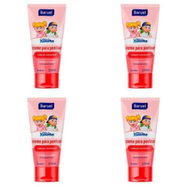 Imagem de Kit 4 Und Creme De Pentear Turma Da Xuxinha Cacheados 150ml