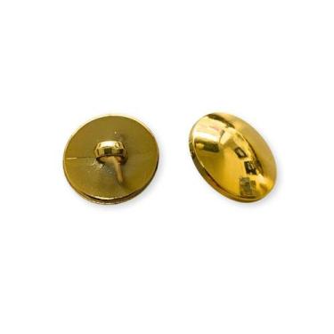Imagem de Botão Pezinho Dourado Escolha o Tamanho Para Costura Artesanato - 50 U