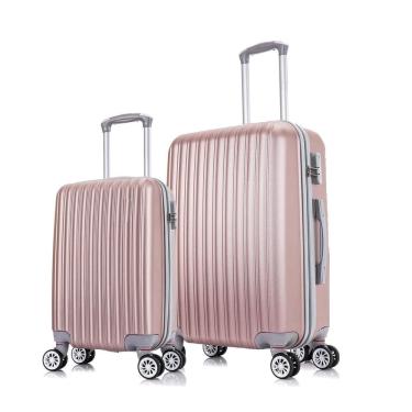 Imagem de Kit 2 Malas De Viagem 10Kg E 23Kg Rodinha 360 E Medidas Anac