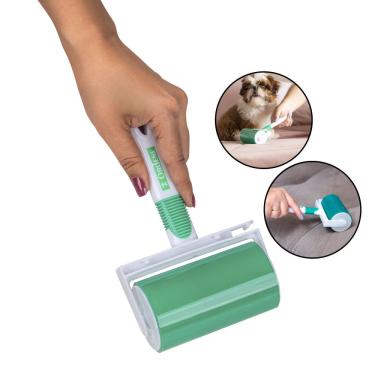 Imagem de Rolo Para Tirar Pelo Cachorro Gato Roupa Sofá Lavável Ordene