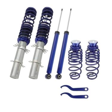 Imagem de Kit de rebaixamento de suspensão Coilover compatível com VW Golf Mk4 1J1 2WD 1998-2005 Assento compatível com Leon 1M1 Coilovers Amortecedores Suportes