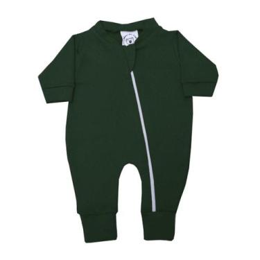 Imagem de Macacão Menino Menina Prematuro Recém Nascido com Zíper, Manga Longa, 