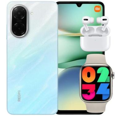Imagem de Smartphone Rm A5 Câmera dupla 32MP 128GB / 64GB 8GB RAM 5200mAh Celula