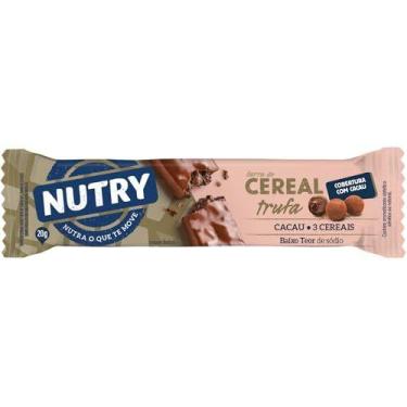 Imagem de Kit c/ 4 Barra de Cereal Trufa de Chocolate Nutry Pacote 20g