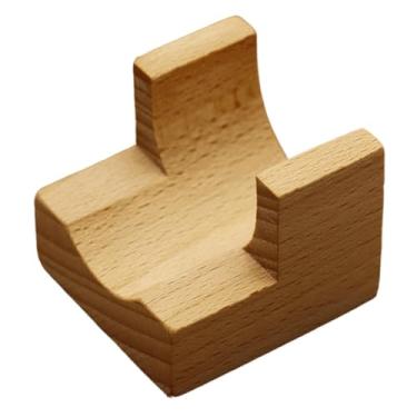 Imagem de IEUDNS Sushi taco de madeira taco rack rack de madeira bandeja de bandeja de de barcos sushi roll stand stand para apresentação da cozinha , 1 Vaga