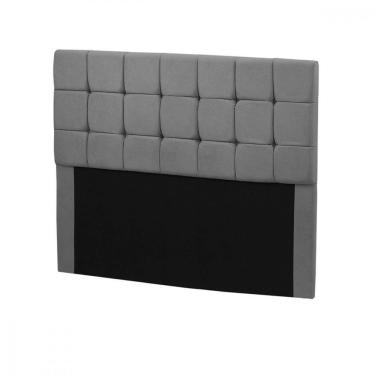 Imagem de Cabeceira Julia 1,95 M King C- Design Moderno - Veludo Speciale Home Chumbo