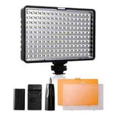 Imagem de Iluminador Profissional De 160 Led+bateria+carreg+tripe 2m - Soleste