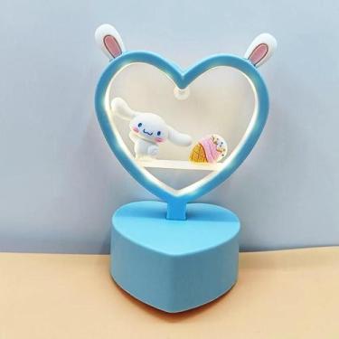 Imagem de Luz Noturna Infantil Hello Kitty Cinnamoroll Melody Kuromi Luminária D
