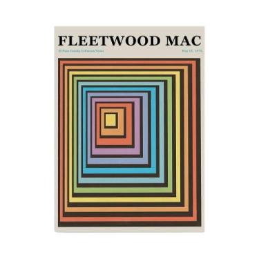 Imagem de Fleetwood Mac Tame Impala Retro Music Bands Canvas Wall Art Poster Dec