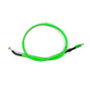 Imagem de Cabo de embreagem Arashi para Kawasaki Ninja 650 EX650 Z650 2017-2024, linha de fio inoxidável e acessórios de reposição de motocicleta de borracha, peças verdes